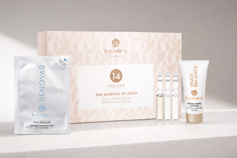 The Essence of Gold Set Лифтинг набор 14 дней для сияния, эластичности, упругости кожи